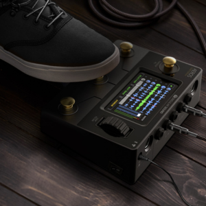 ギター AEROS Gold Edition Singular Sound Aeros Gold Edition: Multi-track Looper Pedal with Silent Buttons