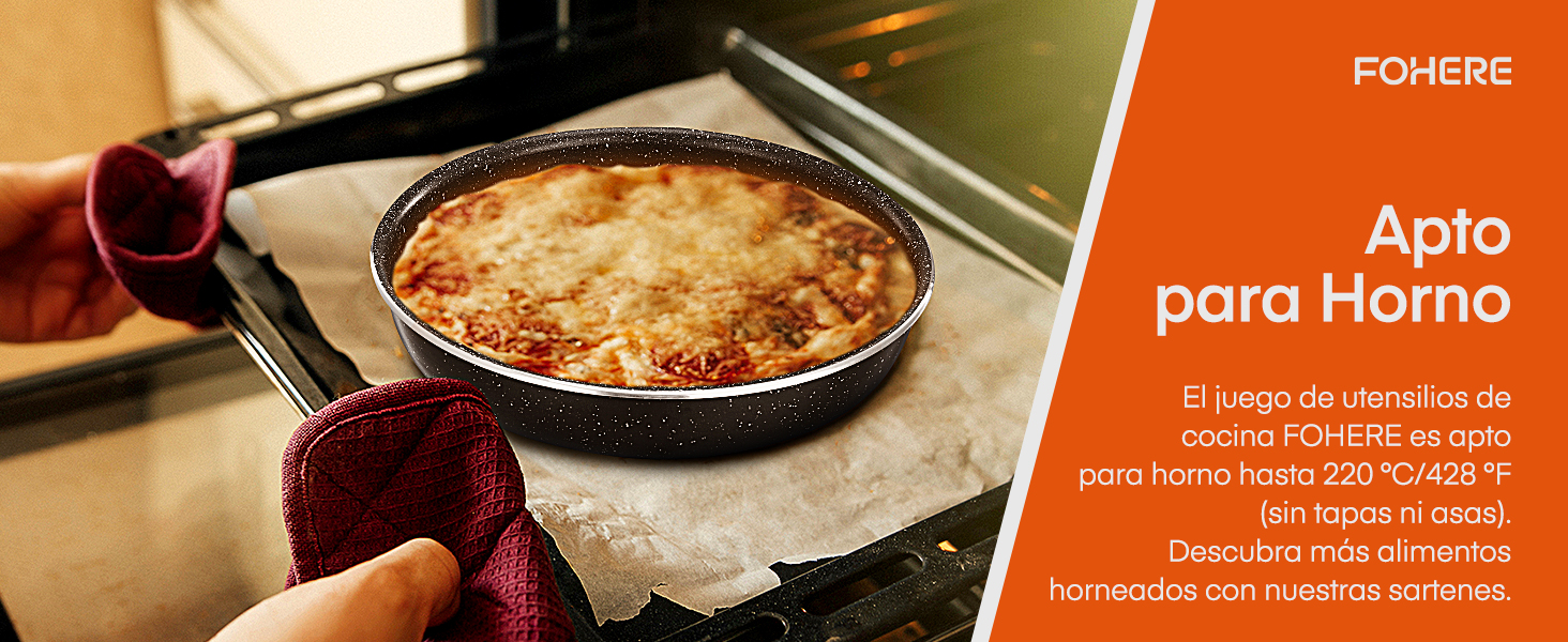 Juego de ollas y sartenes