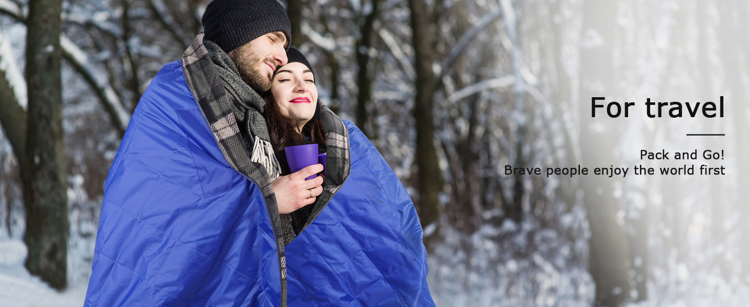 portable travel blanket