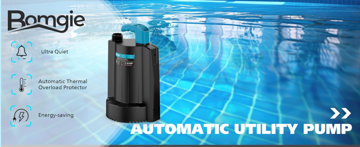 UTL-336PE-4N-Automatic Submersible Water Pump