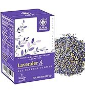 TIAN HU SHAN Dried Lavender Flower Buds, Culinary Food Grade for Baking, Fresh Fragrance, 4 Ounce...