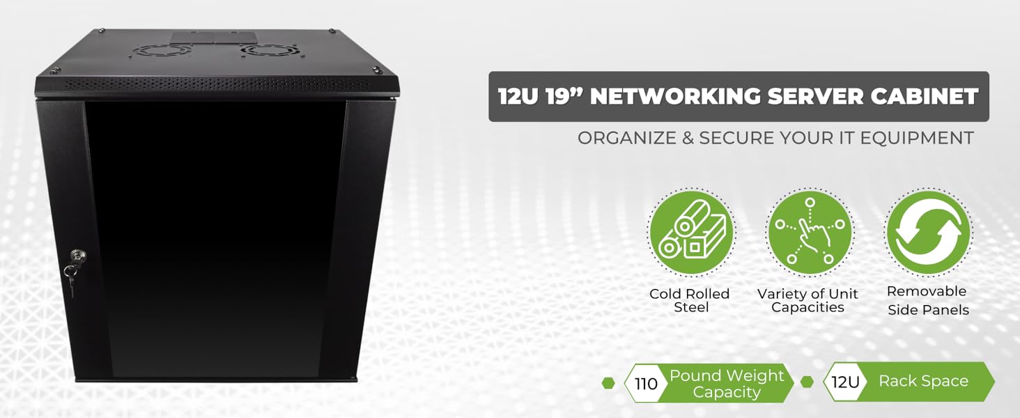 navepoint 12u server cabinet 12 server rack 