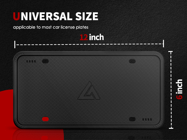 aujen license plate frame