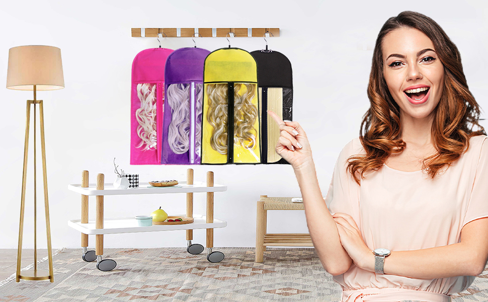 Haarverlängerung Verpackungsbeutel