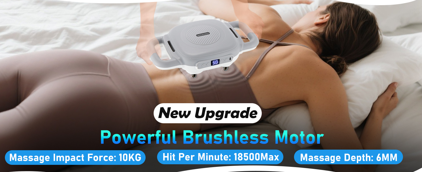 6 heads electric massager