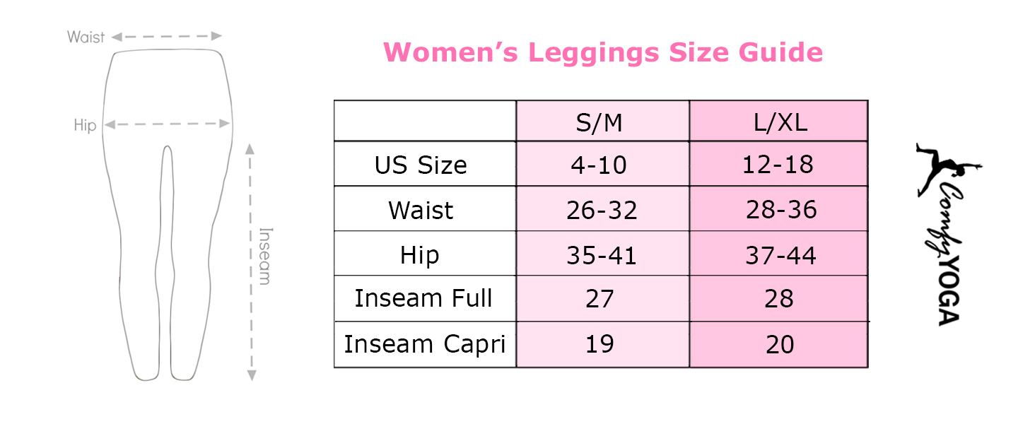 Final size chart A Plus content
