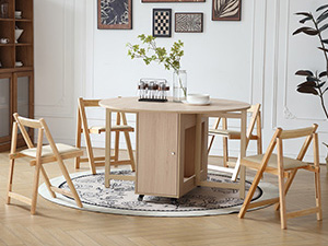 foldable dining table for 4