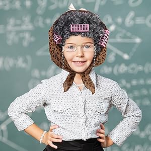 100 Days of School Old Lady Cosplay Set