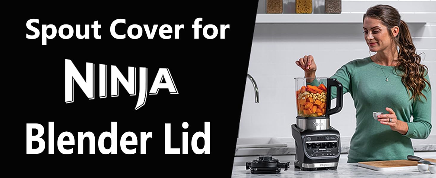 TEYOUYI Spout Cover for Ninja Blender Lid,Replacement parts