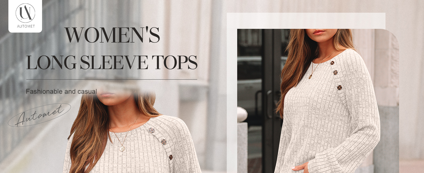 AUTOMET Womens Long Sleeve Tshirts Casual Tunic Work Tops Fall Plus Size Sweaters Date Night Outfits 2025 Dressy Blouses 2 1