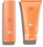 Wella Professionals Invigo Nutri-Enrich Perfect Finish Bundle | Leave-in Wonder Balm & Frizz Styl...