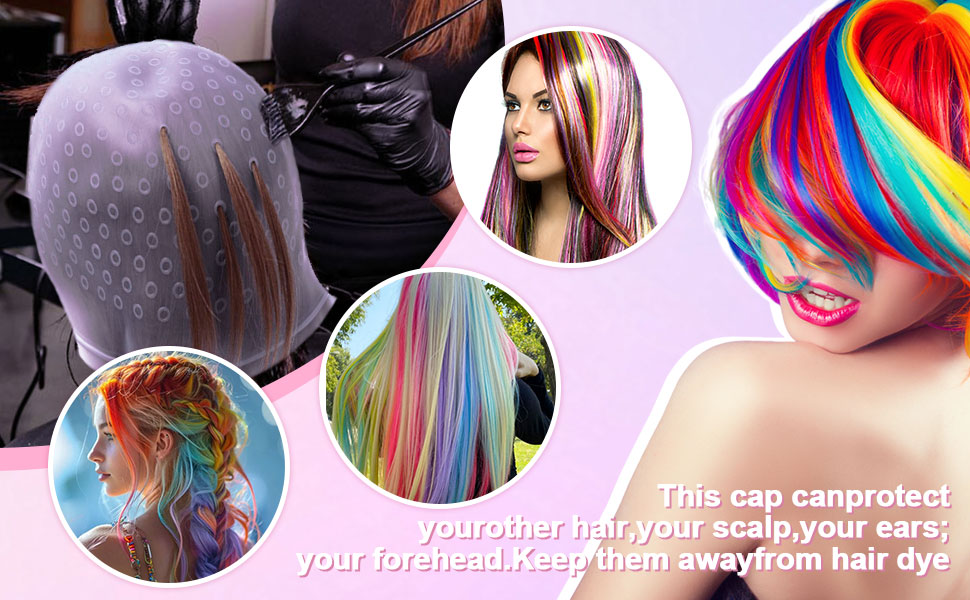 SKHAOVS 7 Pcs Silicone Highlight Cap Kit, Punched Hole Silicone