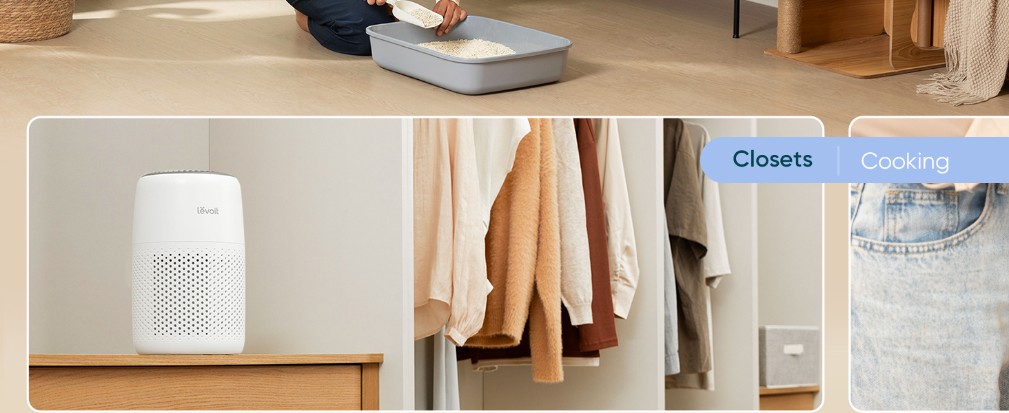 LEVOIT Core Mini-P sleek and compact design