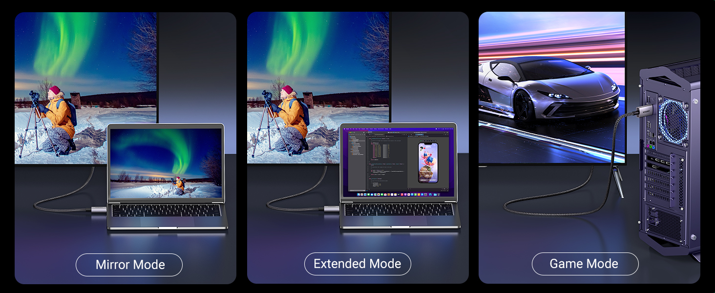 Display Port to HDMI Cable