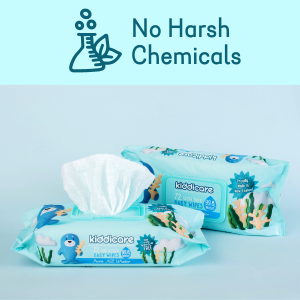 Kiddicare Water Wipes no harsh Chemical