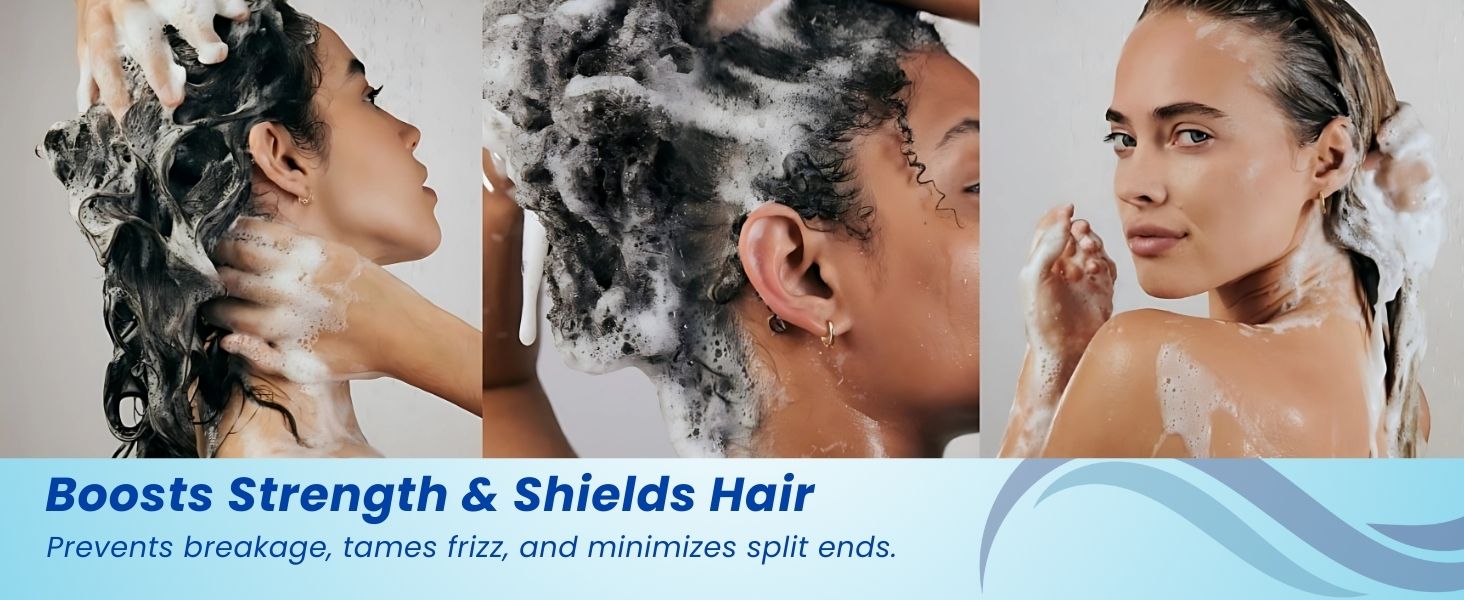 daily routine shampoo and conditioner set for woman hair loss growth sulfate paraben free