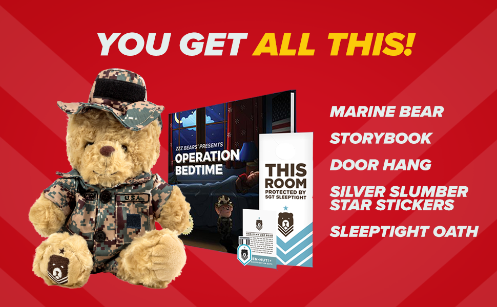 marine teddy bear