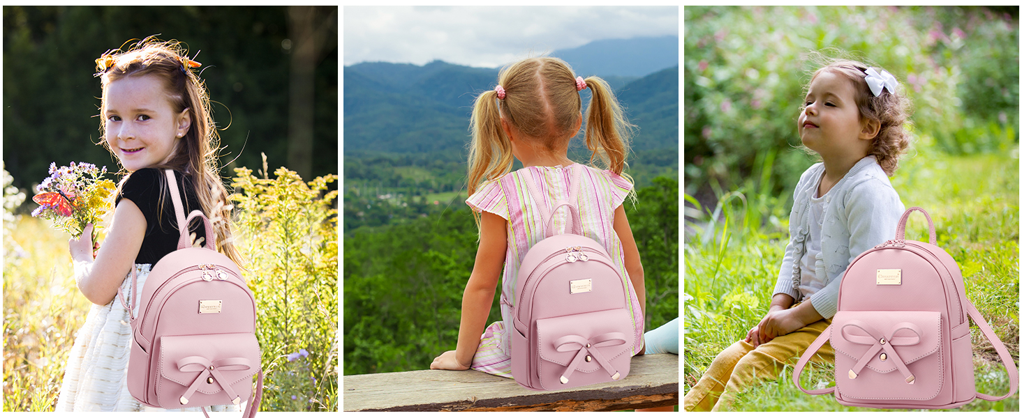 kleiner Rucksack Mini-Rucksack für Mädchen Mini-Rucksack für Kleinkinder süßer grüner Rucksack grüner Rucksack grün