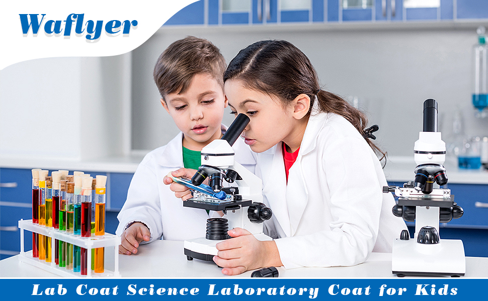 cappotto da laboratorio per bambini