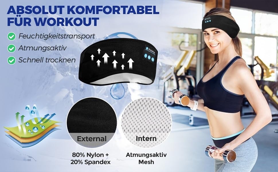 bluetooth music sleep headphones