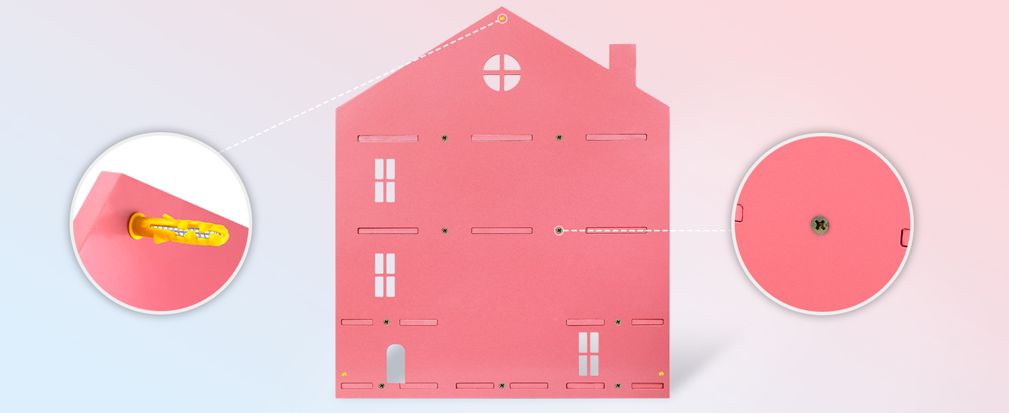 Annmore Shelf for Tonies Figures and Toniebox, Wooden Shelf