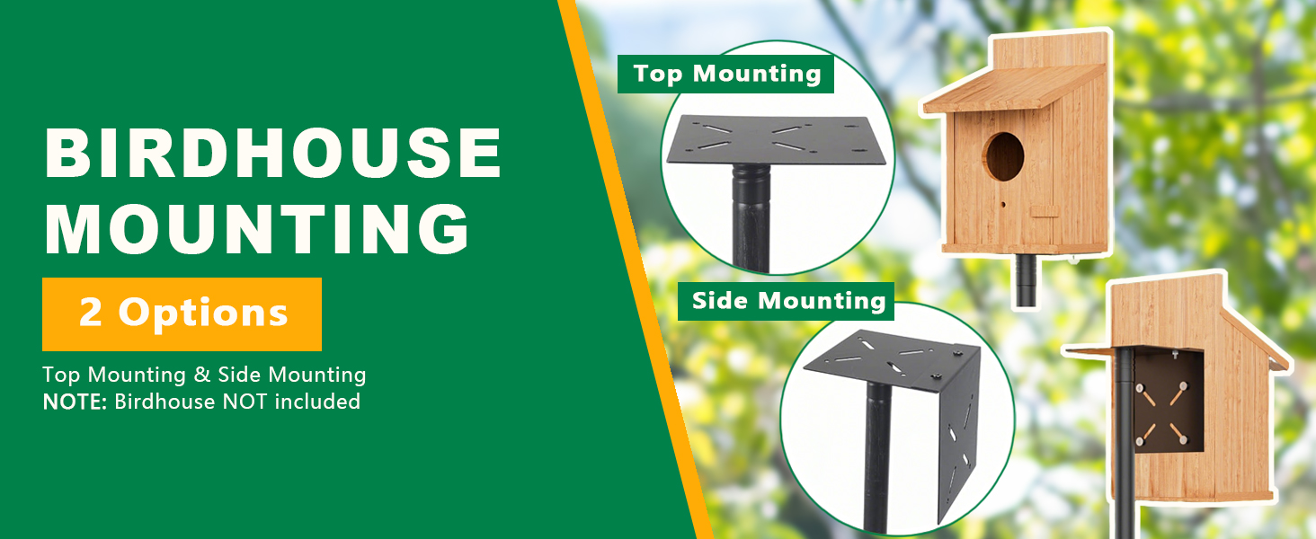 bird feeder poles for outdoors heavy duty