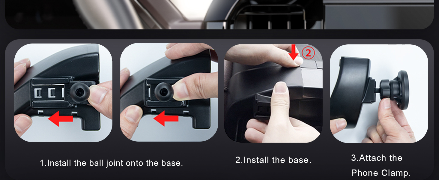 F150 phone holder