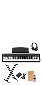 Amazon | KAWAI ES120B ブラック 電子ピアノ 88鍵盤 X型スタンド