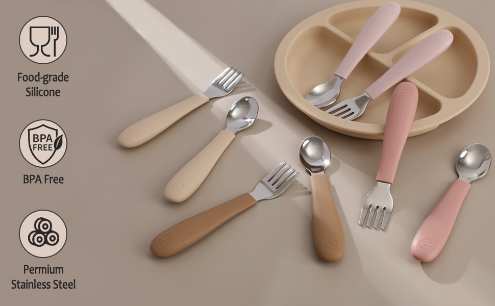 baby forks and spoons