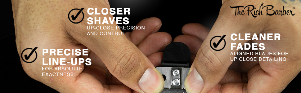 hair trimmer, hair clippers, close chaves, clean fades, blade modifier, barber tools, blade setter