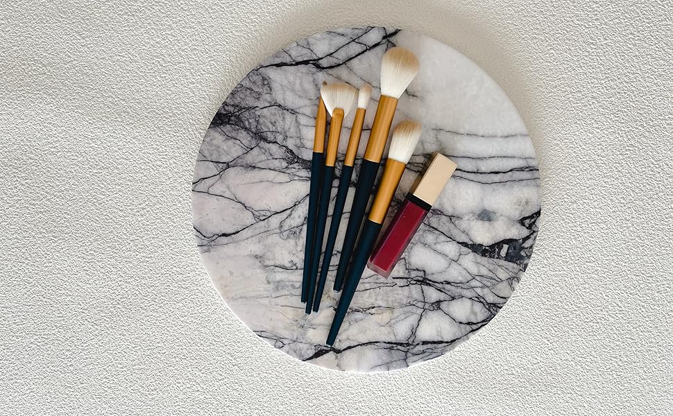 Marble flat storage tray