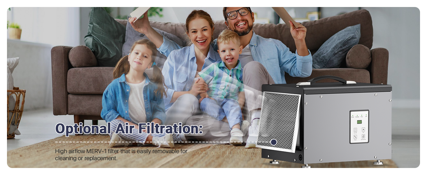 crawlspace dehumidifier