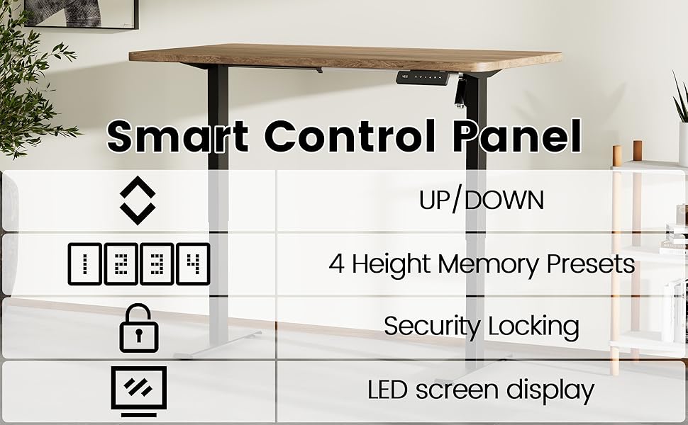IWEICARE Computer Workstations Electric Standing Desk Frame