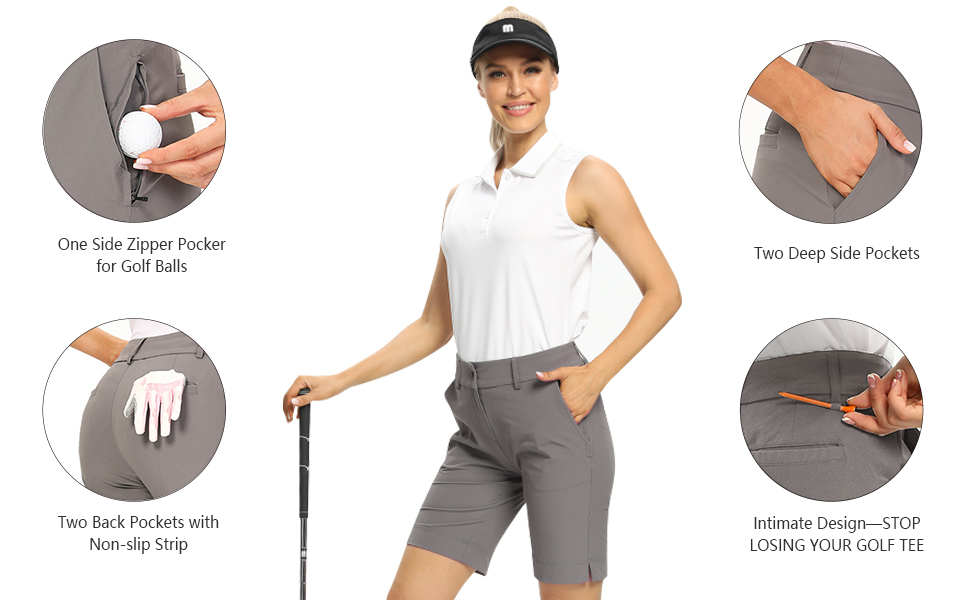 women golf short hiking short