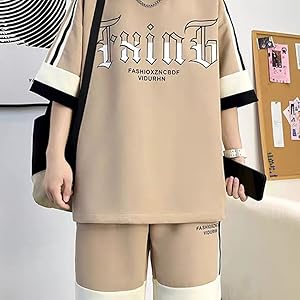 【KANI SPORTS】セットアップ　Tシャツ＆パンツセット　半袖 Ｌサイズ 専用】KANI SPORTSサイズL半袖セットアップ ネイビー系カール