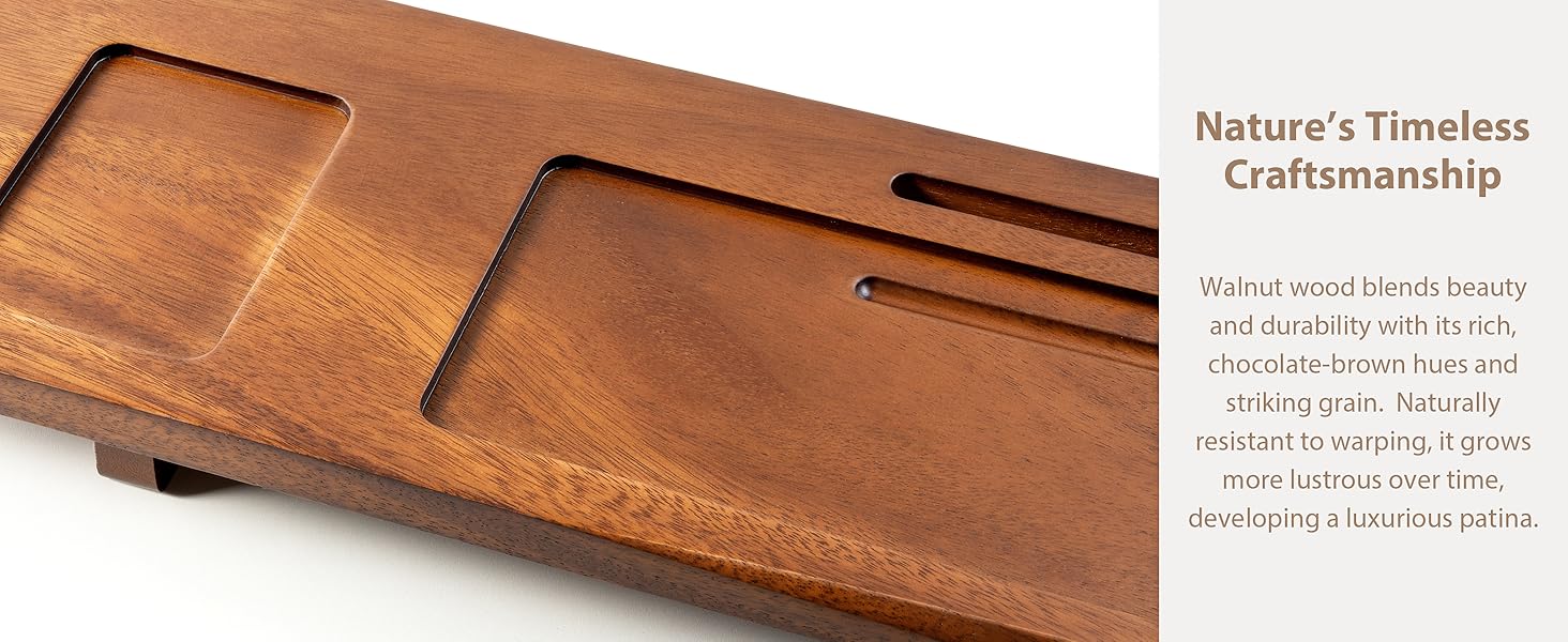 bath tub tray wood