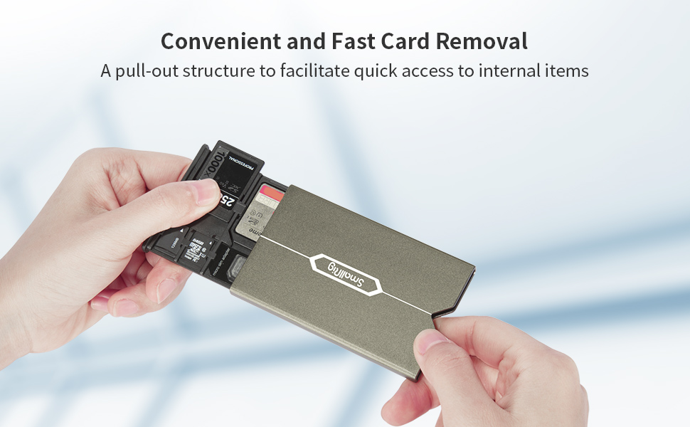 SMALLRIG Memory Card Case Holder AntiShock AntiFall and