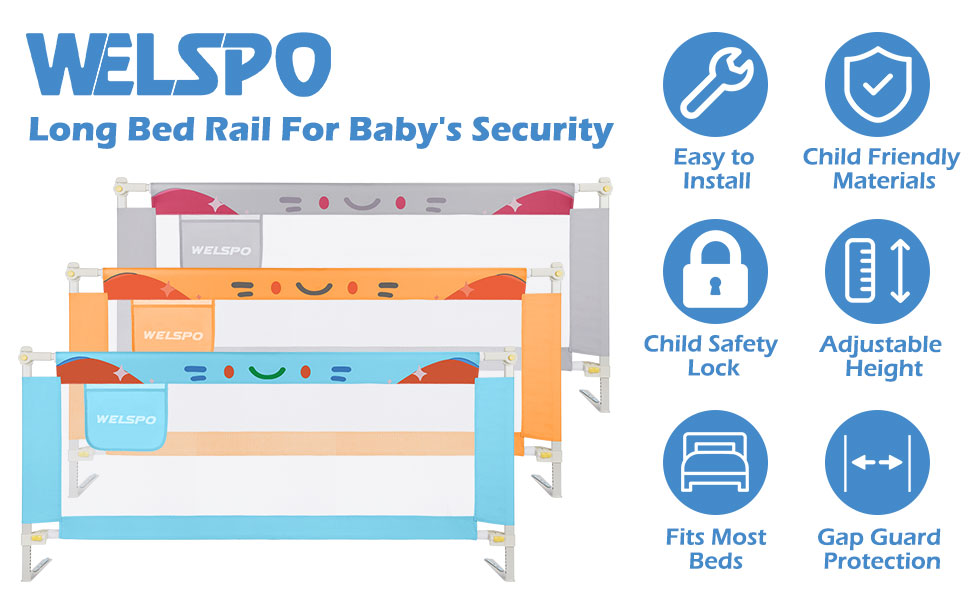 bed rail bed guard for children