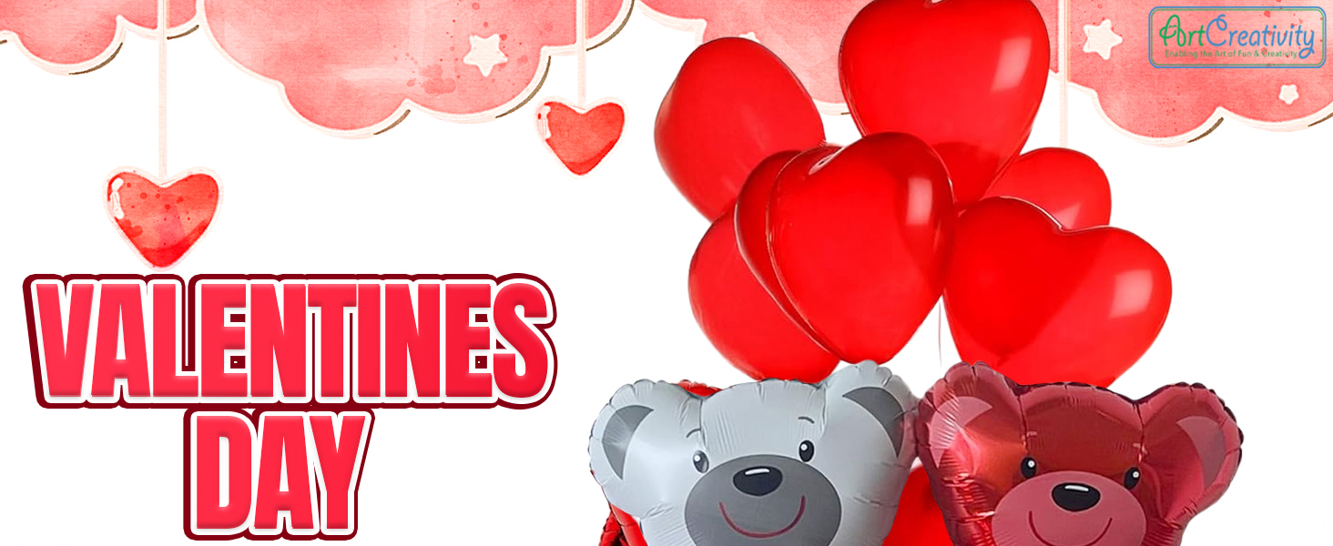Valentines Day Balloon Set