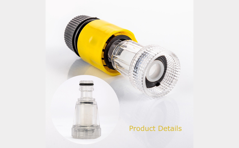 portable pressure washer parts connector combo