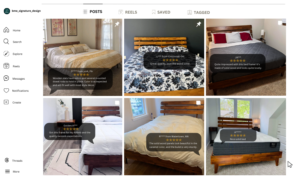 Zie wat echte klanten zeggen over het comfort en de stijl van het Caden king hoofdeinde en frame