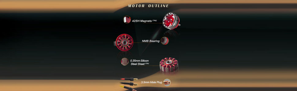 无刷电机跑道传感器快速电机