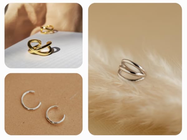 アクセサリー here's EAR CUFF Silver here's EAR CUFF Silver