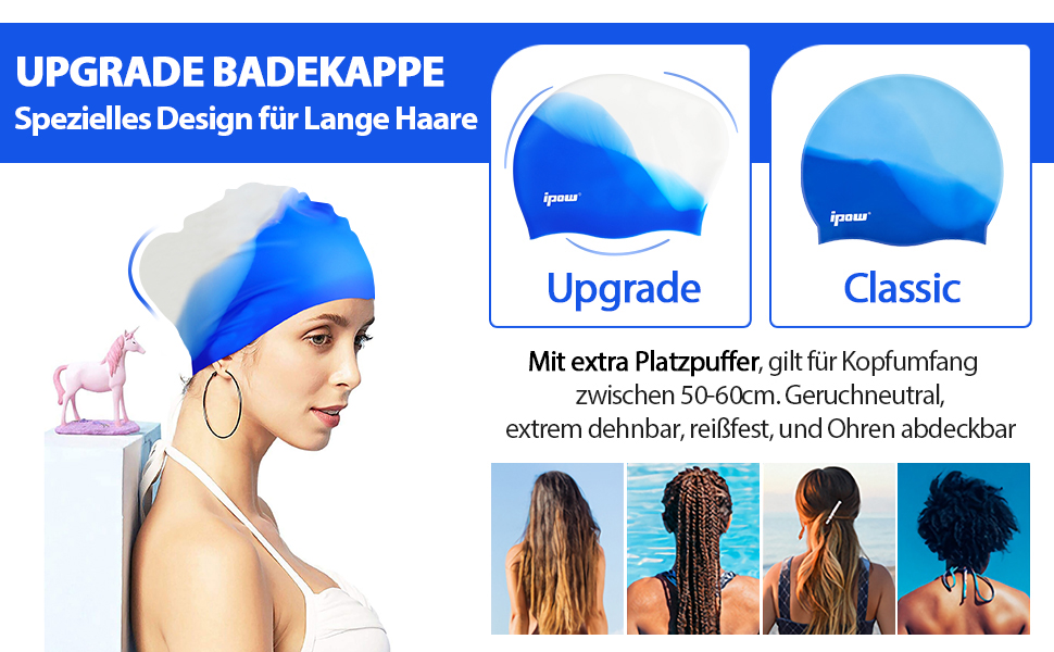 badekappe mädchen