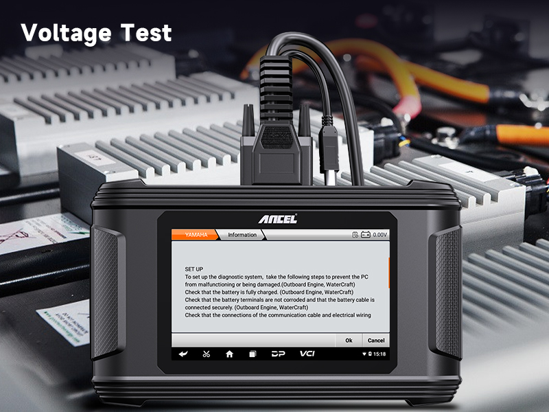 ANCEL MR500 Marine OBD2 Diagnostic Scan Tool for Yamaha Jet Ski, Personal