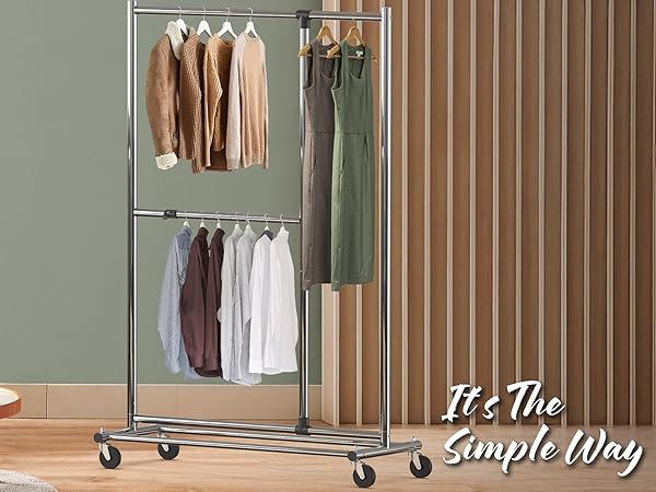 パンデイロ　ケース付　CONTEMPORÁNEA PDMV105CR Amazon.com: Simple Houseware Dual Bar Adjustable Garment