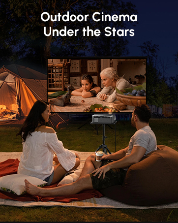 outdoor movie projector 