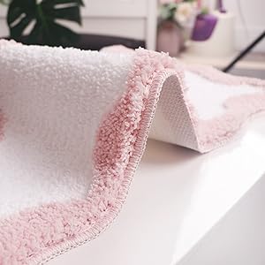 bow bathroom rug