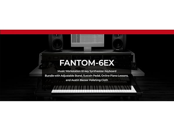 Amazon.com: Roland Fantom 6 EX 61-Key Workstation Keyboard