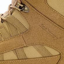 DESSUS EN CUIR MICROFIBRE ET TISSU OXFORD